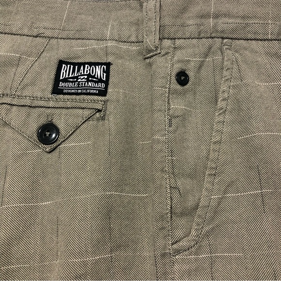 BILLABONG Double Standard Flat Front Men’s Shorts Tan Sz 38 - Picture 5 of 16